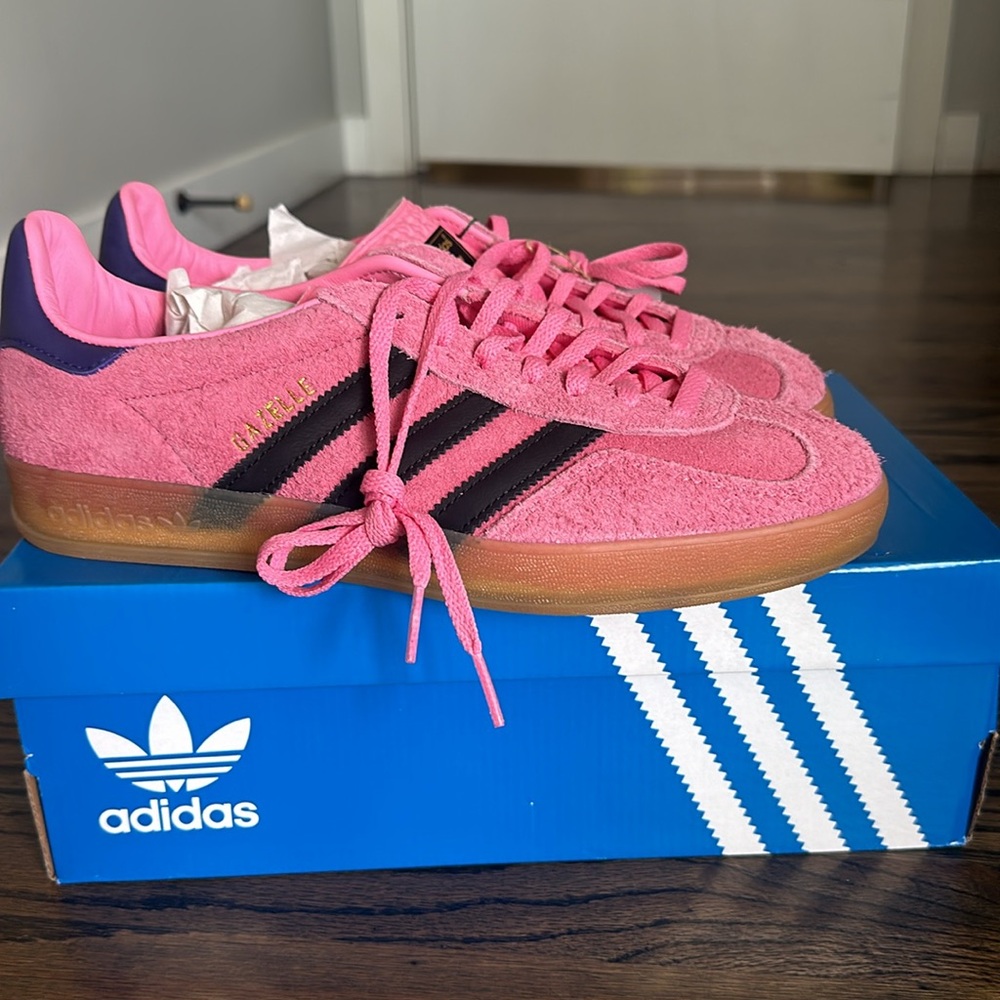 COPY - Size 9.5/10/10.5- adidas Gazelle Bliss Pink Purple W